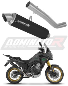 Rieju Aventura 500 2023 - 2026 Silenciador Escape GPF NEGRO + dB killer