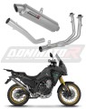 complete exhaust system with muffler DOMINATOR Full System GPF fits the motorcycle Rieju Aventura 500 2023   2026