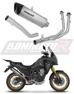 Rieju Aventura 500 2023 - 2026 Sistema de escape Colector Silenciador Titanio HP6 + dB killer