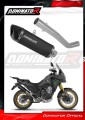 exhaust muffler DOMINATOR HP6 BLACK fits to Rieju Aventura 500 2023  2026 2