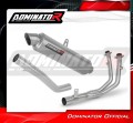 complete exhaust system with muffler DOMINATOR Full System GPF fits the motorcycle Rieju Aventura 500 2023   2026 3