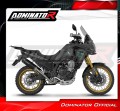 complete exhaust system with muffler DOMINATOR Full System HP6 BLACK fits to Rieju Aventura 500 2023  2026 5