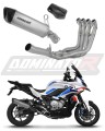 sistema de escape completo con silenciador DOMINATOR Full System titanio HP6 compatible con la motocicleta BMW S1000XR 2020  2026