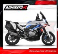 sistema de escape completo con silenciador DOMINATOR Full System titanio HP6 compatible con la motocicleta BMW S1000XR 2020  2026 4