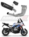sistema de escape completo con silenciador DOMINATOR Full System HP6 negro compatible con la motocicleta BMW S1000XR 2020  2026