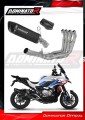 sistema de escape completo con silenciador DOMINATOR Full System HP6 negro compatible con la motocicleta BMW S1000XR 2020  2026 2