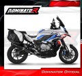 sistema de escape completo con silenciador DOMINATOR Full System HP6 negro compatible con la motocicleta BMW S1000XR 2020  2026 4