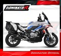 sistema de escape completo con silenciador DOMINATOR Full System HP6 negro EX compatible con la motocicleta BMW S1000XR 2020  2026 4