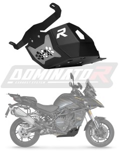 QJMOTOR SRT 900 S / SX 2025 - 2026 Protector de motor de aluminio 4mm Placa protectora