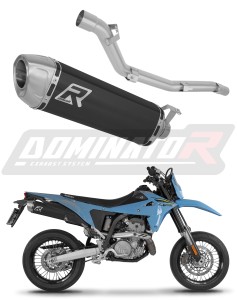 Suzuki DR-Z4SM 2025 - 2026 Silenciador Escape S6 NEGRO + dB killer
