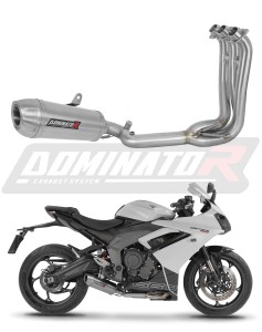 Triumph Daytona 660 2024 - 2026 Sistema de escape Colector Silenciador S3 + dB killer