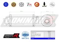 escape silenciador DOMINATOR GP1 compatible con la motocicleta Yamaha FZS FAZER 600 1998  2003 2