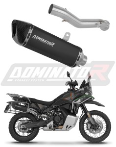 CF MOTO 1000 MT-X 2026 Silenciador Escape HP6 NEGRO + dB killer