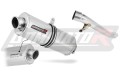 escape silenciador DOMINATOR homologado OVAL compatible con la motocicleta GSX 1200 INAZUMA 1999  2000 2