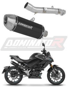 CF MOTO 125 NK 2025 - 2026 Silenciador Escape S3 NEGRO + dB killer