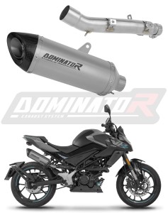 CF MOTO 125 NK 2025 - 2026 Silenciador Escape Titanio HP8 + dB killer