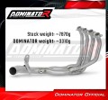 colector de escape DOMINATOR  compatible con Kawasaki Z900 2025 2026 6