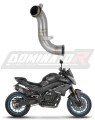 decat silenciador central DOMINATOR Mid pipe compatible con la motocicleta CF MOTO 800 NK 2023 2026