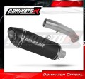 escape silenciador DOMINATOR HP8 negro compatible con la motocicleta CF MOTO 800 NK 2023 2026 2