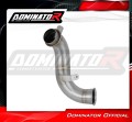 decat silenciador central DOMINATOR Mid pipe compatible con la motocicleta CF MOTO 800 NK 2023 2026 2