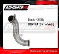 decat silenciador central DOMINATOR Mid pipe compatible con la motocicleta CF MOTO 800 NK 2023 2026 5