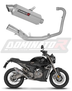 Zontes G1 Scrambler 125 2025 - 2026 Sistema de escape Colector Silenciador GPF + dB killer