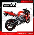 CBR 1000RR EXHAUST Honda Muffler Auspuff Sportauspuff Silencer Echappement Silencieux Scarico Scarichi Escape Wydech Tłumik Carbon Tip HP2 2006 - 2007 Dominator 2