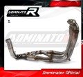 CBR 1000RR Exhaust Cat Eliminator Catalyst Catalytic Converter Linkpipe Decat Downpipe 2004 - 2007 DOMINATOR 2