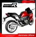 VFR 1200 F EXHAUST Honda Muffler Auspuff Sportauspuff Silencer Echappement Silencieux Scarico Scarichi Escape Wydech Tłumik OVAL 2010 - 2018 Dominator 2
