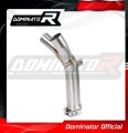 YZF R1 1000 RN12 Exhaust Cat Eliminator Catalyst Catalytic Converter Linkpipe Decat Downpipe 2004 - 2006 DOMINATOR 1