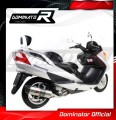 BURGMAN 400 EXHAUST Suzuki Muffler Auspuff Sportauspuff Silencer Echappement Silencieux Scarico Scarichi Escape Wydech Tłumik Carbon Tip HP1 2003 - 2006 Dominator 2