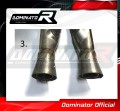 S1000RR Exhaust Cat Eliminator Catalyst Catalytic Converter Linkpipe Decat Downpipe 2012 - 2014 DOMINATOR 3