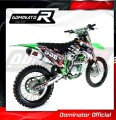 KX 450 F KXF EXHAUST Kawasaki Muffler Auspuff Sportauspuff Silencer Echappement Silencieux Scarico Scarichi Escape Wydech Tłumik Carbon Tip MX 2012 - 2015 Dominator 2