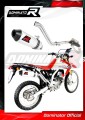 CRF 250 L EXHAUST FULL SYSTEM Honda Muffler Auspuff Sportauspuff Silencer Echappement Silencieux Scarico Scarichi Escape Wydech Tłumik Carbon Tip MX HEAD PIPE with PowerBomb 2012 - 2018 Dominator 