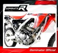 CRF 250 L EXHAUST FULL SYSTEM Honda Muffler Auspuff Sportauspuff Silencer Echappement Silencieux Scarico Scarichi Escape Wydech Tłumik Carbon Tip MX HEAD PIPE with PowerBomb 2012 - 2018 Dominator 4