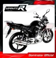 YBR 125 EXHAUST Yamaha Muffler Auspuff Sportauspuff Silencer Echappement Silencieux Scarico Scarichi Escape Wydech Tłumik ROUND 2009 - 2018 DOMINATOR 2