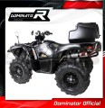 GRIZZLY 700 EPS EXHAUST Yamaha Muffler Auspuff Sportauspuff Silencer Echappement Silencieux Scarico Scarichi Escape Wydech Tłumik Carbon Tip MX 2016 -  DOMINATOR 2