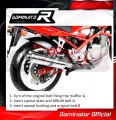 GSF 400 BANDIT EXHAUST Suzuki Muffler Auspuff Sportauspuff Silencer Echappement Silencieux Scarico Scarichi Escape Wydech Tłumik GP 1 1989 -1990 DOMINATOR 3