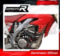 CRF 450 R Exhaust Header Head pipe Linkpipe Downpipe Kolano with PowerBomb 2004 - 2008 DOMINATOR 1