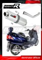 BURGMAN 400 EXHAUST Suzuki Muffler Auspuff Sportauspuff Silencer Echappement Silencieux Scarico Scarichi Escape Wydech Tłumik OVAL 1998 - 2002 Dominator 