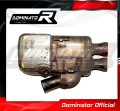 YZF R6 Exhaust YAMAHA Cat Eliminator Catalyst Catalytic Converter Linkpipe Decat Downpipe 2017 - 2020 DOMINATOR 2